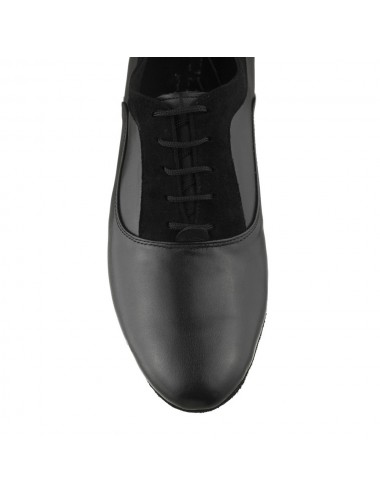  Zapatos de baile de salón negros Zapatos de carácter de cuero  para hombres Salsa Latin Tango Dancing, Negro - : Ropa, Zapatos y Joyería